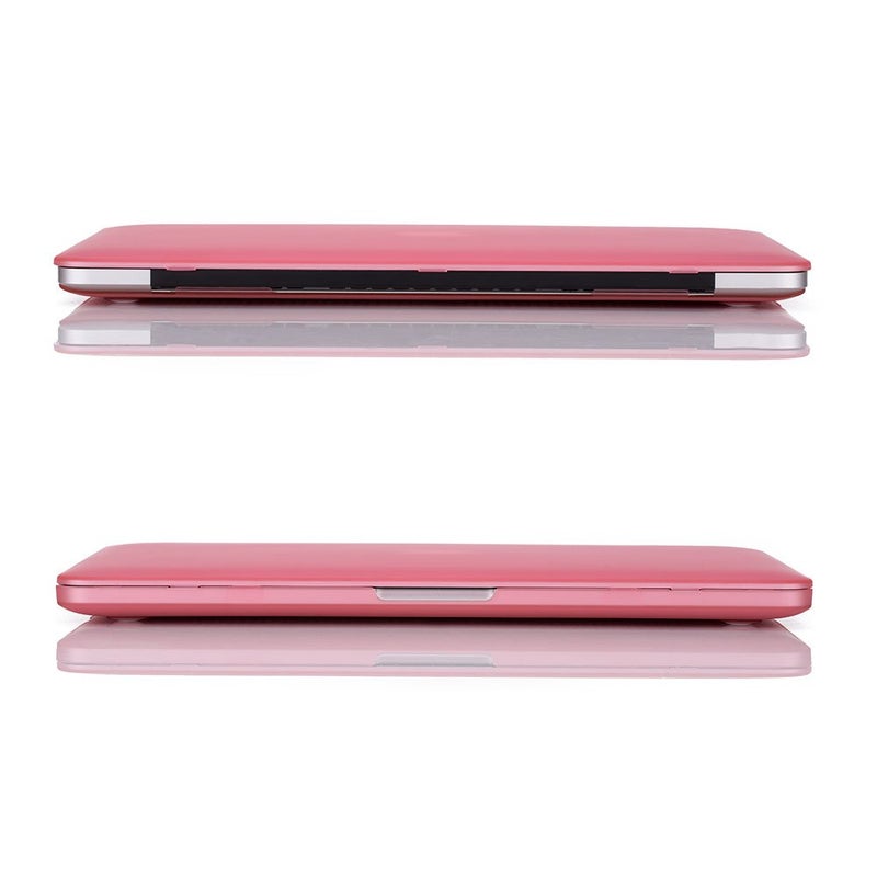 RUBAN Case Compatible with MacBook Pro 13 inch 2015 2014 2013 2012 (A1502 & A1425 Models), Plastic Hard Shell Case & Keyboard Cover for Old Version MacBook Pro Retina 13 Inch, Pink - Image 3